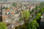 Aussicht von der Westerkerk in Amsterdam.