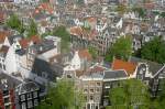 Aussicht von der Westerkerk in Amsterdam.