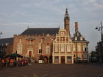 Haarlem, Stadhuis am Grote Markt, erbaut ab 1630, Turm neu erbaut 1914 (26.08.2016)