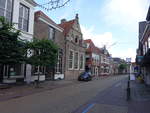 Hasselt, historische Huser in der Hoogstraat in der Altstadt (24.07.2017)