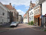 Zwolle, historische Häuser in der Sassenstraat (23.07.2017)
