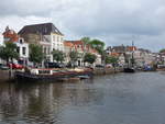 Zwolle, historische Huser entlang der Thorbekegracht (23.07.2017)