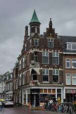 Dieses Geb�ude in Utrecht wurde im Jahr 1900 Im Stil der niederl�ndischen Neorenaissance erbaut.