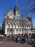 Middelburg, sptgotisches Rathaus, erbaut 1452 durch Rombout Keldermans (30.04.2015)