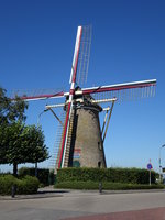 Nieuwe Tonge, Windmhle de Oranjeboom von 1768 (24.08.2016) 