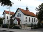 Kirche an der Zoeterwoudse Singel in Leiden am 22-08-2007