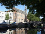 Leiden, Academie, erbaut 1516, ab 1581 Hauptgebäude der Universität (23.08.2016)