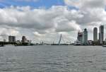 Erasmusbrcke (800 m) ber die Maas in Rotterdam - 15.09.2012