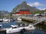 Am Hafen von Reine, Lofoten (30.06.2013)