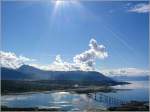 Blick von Nordwesten auf Troms.