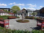 Hamar, kleiner Garten am Kirsten Flagstad Museum (22.05.2023)