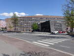 Hamar, Rathaus in der Vangsvegen Strae, erbaut vom Architekturbro Snhetta (22.05.2023)