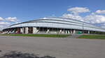 Hamar, Eisporthalle Vikingskipet, erbaut 1992, Architekten Biong & Biong und Niels Torp (22.05.2023)