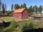 Elverum, historisches Schulgebude im Glomdals Freilichtmuseum (22.05.2023)