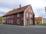 Lillehammer, Holzhaus in der Langes Gate (24.05.2023)