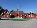 Halden, Wirtschaftshof mit Cafe am Rd Herregard (20.05.2023)