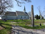 Halden, evangelische Berg Kirche, erbaut um 1100 (20.05.2023)