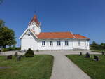 Hafslund, evangelische Kirche, erbaut 1891, Architekt B.