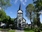 Porsgrunn, Vestre evangelische Kirche, erbaut 1758 durch Joen Jacobsen (28.05.2023)