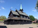 Porsgrunn, evangelische Var Frue Kirche, erbaut 1899 durch Haldor Larsen Borve (28.05.2023)