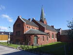 Porsgrunn, Metodistenkirche in der Jernbanegata (28.05.2023)