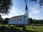 Berg, neue evangelische Kirche, erbaut 1878 durch Johannes Henrik Nissen (29.05.2023)