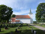 Skjee, evangelische Kirche, romanische Steinkirche aus dem 12.