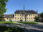 Moss, Gernergaden in der Henrik Gerner Gate, erbaut von 1807 bis 1808 (21.05.2023)