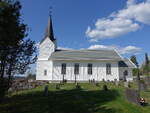 Setskog, evangelische Kirche, erbaut 1874 durch Gulbrand Johnsen (21.05.2023)