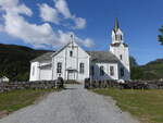 Nesbyen, evangelische Kirche, kreuzfrmige Kirche von 1862 (31.05.2023)