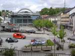 Arendal, Marktplatz mit Kulturhaus (24.06.2013)