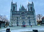 Der Nidarosdom in Trondheim gehrt zu den bedeutendsten Kirchen in Norwegen, gesehen am 26.
