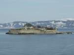  Die Festung Munkholmen vor Trondheim; 12.03.2002