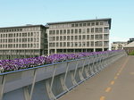 Blomsterbrua („Blumen-Brcke“) in Trondheim, Norwegen am 28.