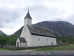 Eidfjord, evangelische Kirche, Steinkirche von 1309 (26.05.2023)