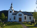Sauland, evangelische Kirche, erbaut von 1854 bis 1863 durch Christian Heinrich Grosch (28.05.2023)