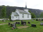 Ml, evangelische Kirche, erbaut 1839 durch Hans Ditlev Franciscus von Linstow (27.05.2023)