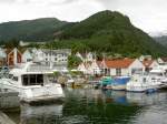 Balestrand, Hafen und Aquarium (26.06.2013)