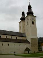 Gurk, Dom Maria Himmelfahrt, erbaut von 1140 bis 1200, Pfeilerbasilika (30.09.2013)
