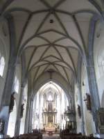 Friesach, Mittelschiff der Stadtkirche St.