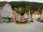 Hauptplatz von Friesach in Krnten (01.10.2013)