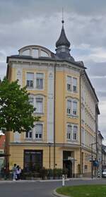 Haus am Heuplatz in Klagenfurt.