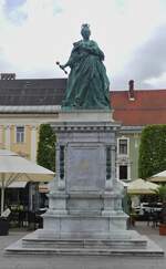 Maria Teresia Denkmal, auf dem Neuer Platz in Klagenfurt.