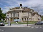 Klagenfurt, Stadttheater, erbaut von 1605 bis 1620 als Ballhaus, seit 1737 Theater,   Umbau 1908 bis 1910 durch das Architektenbro Fellner & Helmer (20.05.2013)