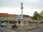 Laa an der Thaya, Mariensule am Hauptplatz (19.04.2014)