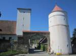 Scheibbs, Zwingerturm der Burg, Burgerhofstrae (17.08.2013)