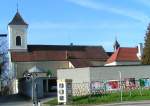 Kapuziner Kirche mit Kloster; 1644 Grundsteinlegung, 1805-1809 Verwstungen und Plnderungen in Kloster und Kirche durch die franzsischen Soldaten,1946 der rm.-kath.