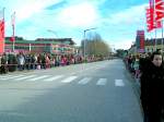  Menschenmassen (offiziell 30000) sumten die Fr.Thurnerstrasse und warteten schon ungeduldig auf Obersterreichs grssten Faschingsumzug; 080120