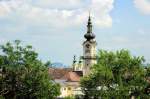 Altstadt von Linz mit Landhausturm...