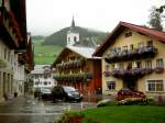 Wagrain, Marktplatz mit Marktkirche St.